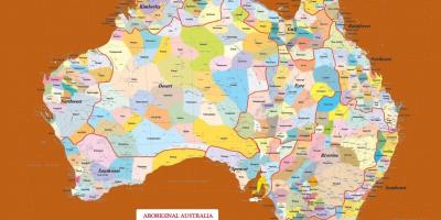 土着澳大利亚地图